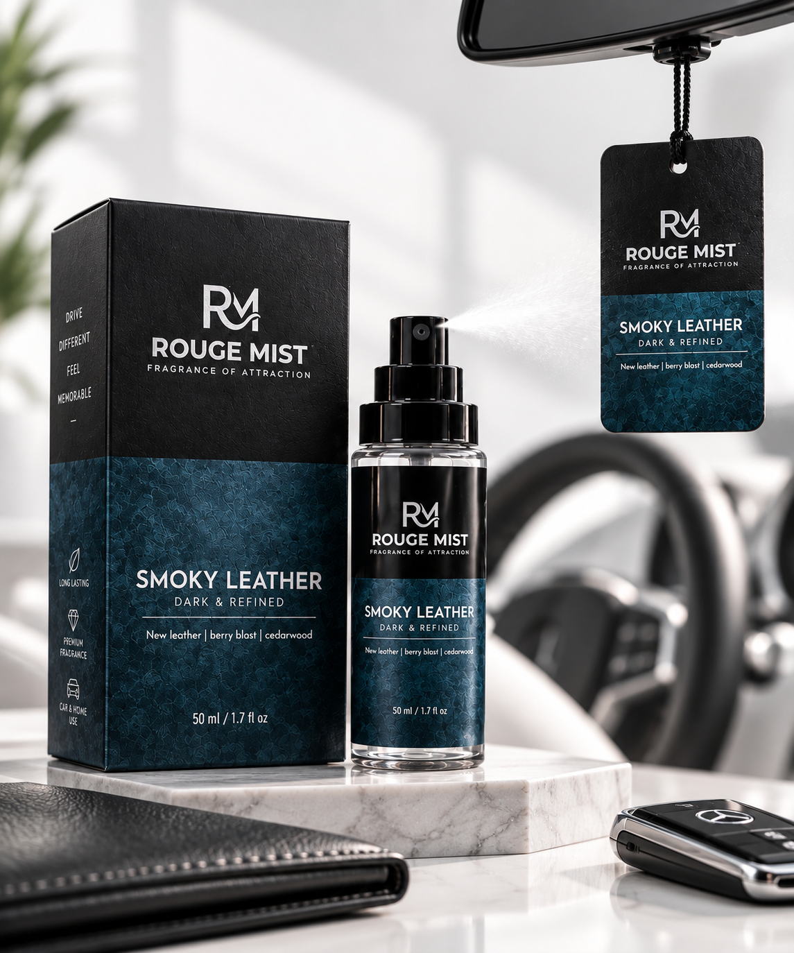 SMOKY LEATHER - ROUGE-MIST (veil of attraction)