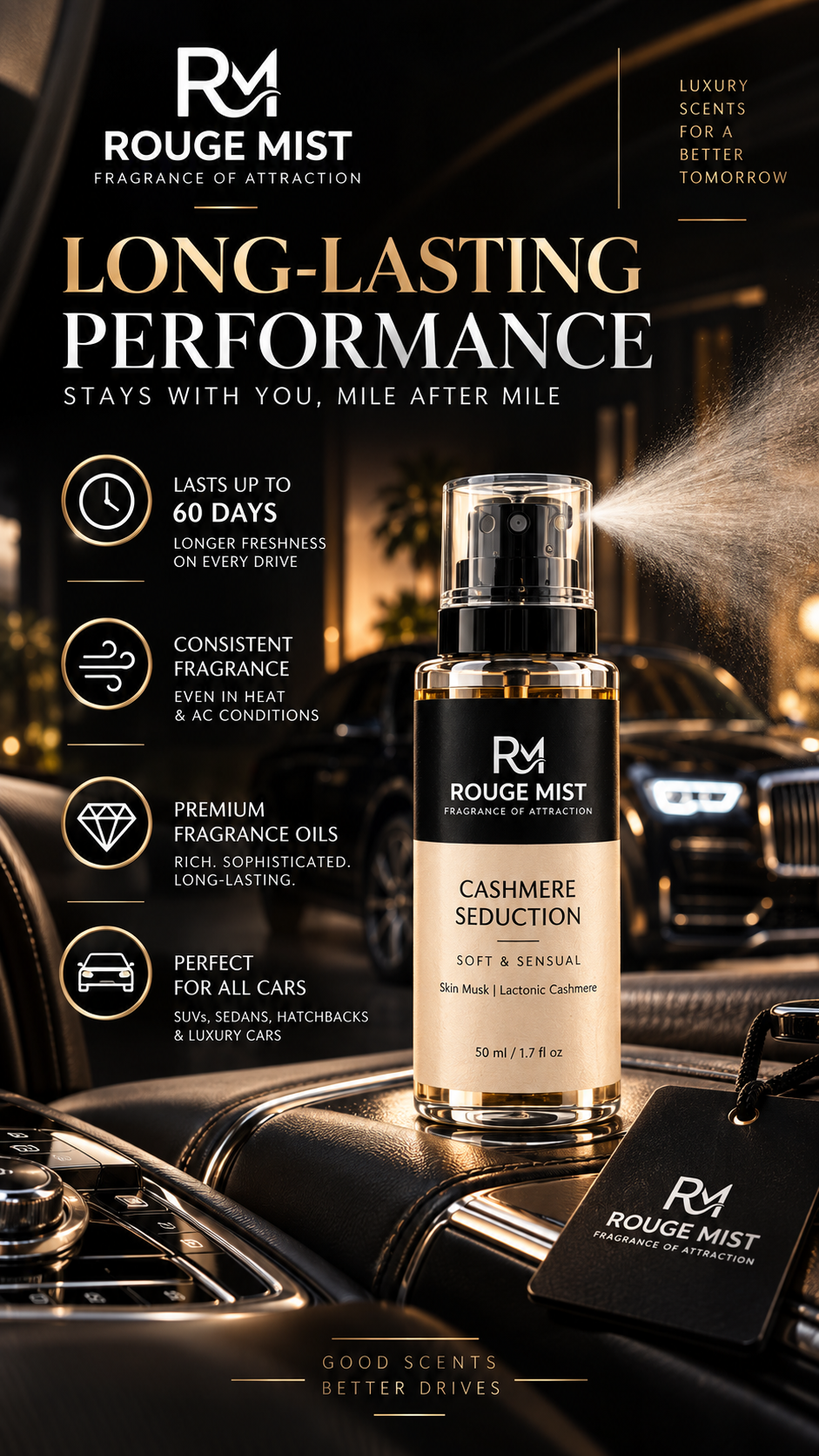 CASHMERE SEDUCTION - ROUGE-MIST (veil of attraction)