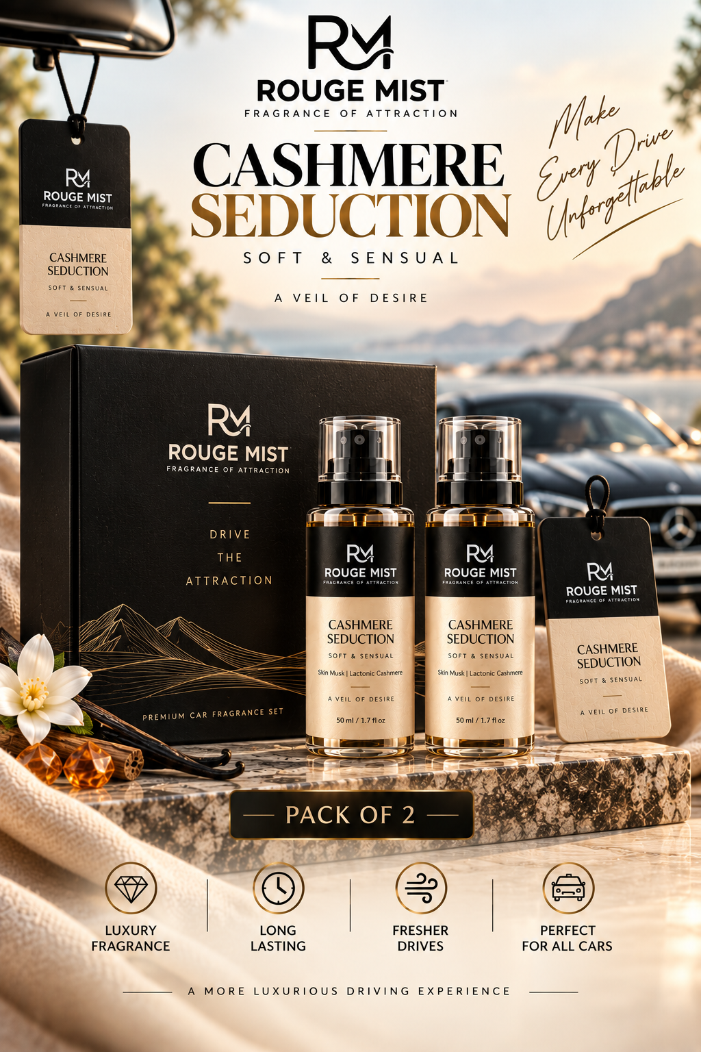 CASHMERE SEDUCTION - ROUGE-MIST (veil of attraction)