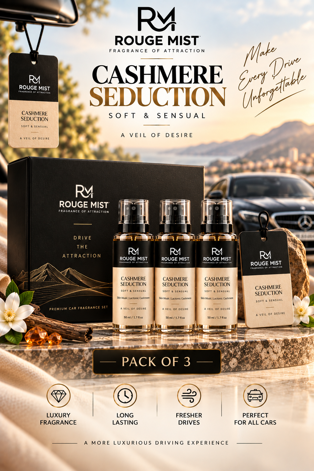 CASHMERE SEDUCTION - ROUGE-MIST (veil of attraction)